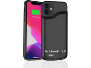 iPhone 11 Portable Slim Protective Charging Case 6000mAh (Black)