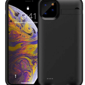 iPhone 11 Pro Portable Slim Protective Charging Case with kickstand 4200mAh (BLACK)